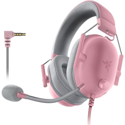 Razer BlackShark V2 X for Xbox Wired Gaming Headset - Quartz Pink — vista 1
