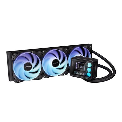 TCOMAS WA300 360mm All in One Liquid CPU Cooling Kit - Black — vista 1