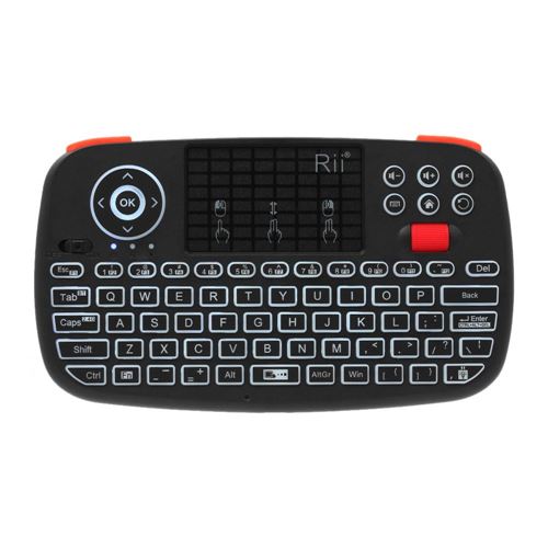 Riitek Mini Wireless Bluetooth Keyboard i4 w/ Touchpad — vista 1