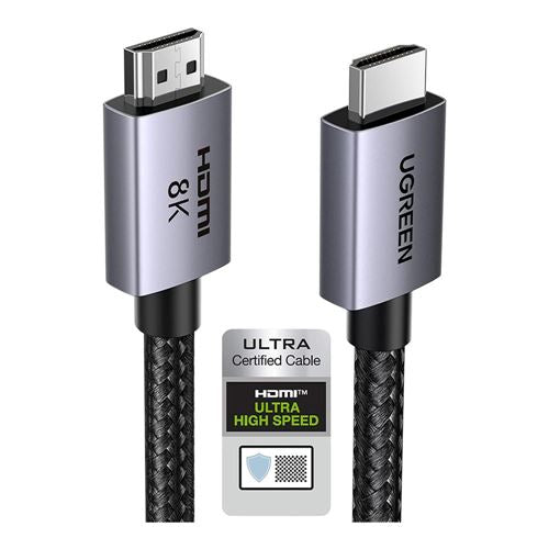 UGreen 8K HDMI 2.1 Male to HDMI 2.1 Male Video Cable - 9.8 ft - Black — vista 1