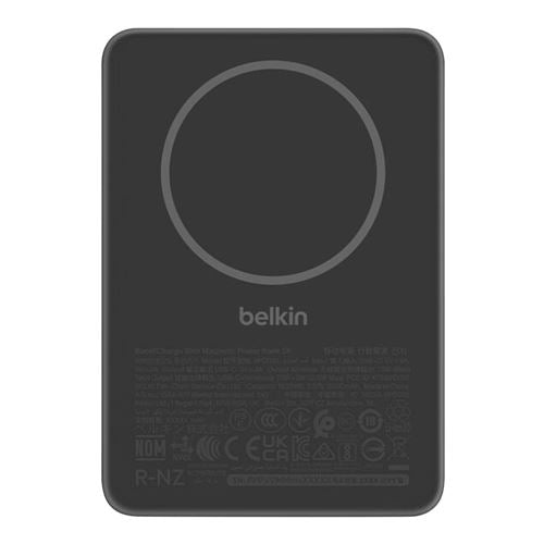 Belkin 5K 7.5W SLIM MAG BLACK — vista 1
