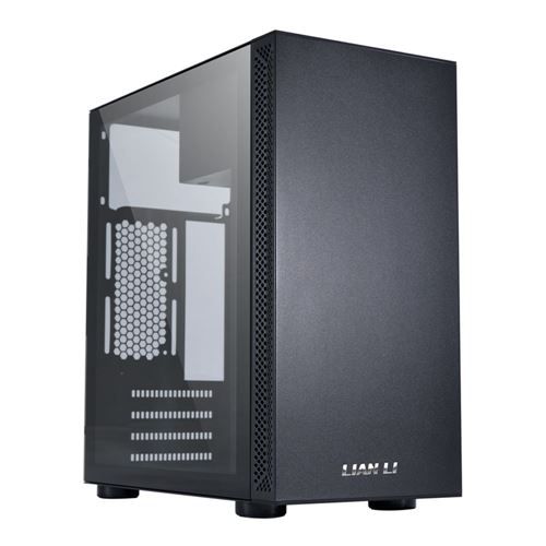 Lian Li Lancool 170M Tempered Glass microATX Mid-Tower Computer Case - Black — vista 1