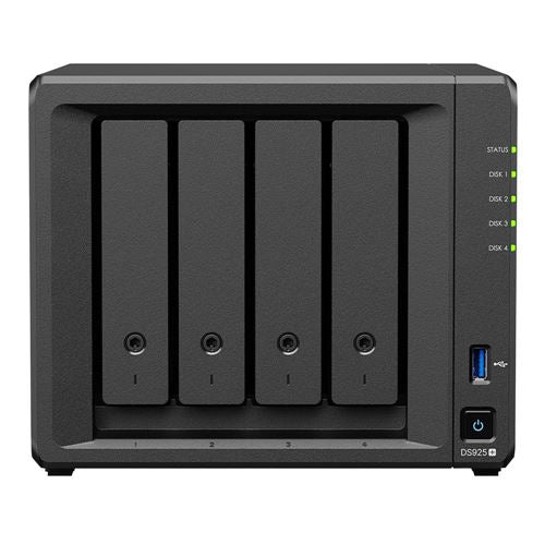 Synology DiskStation DS925 Plus 4 Bays and 2 M.2 Slots Diskless NAS — vista 1