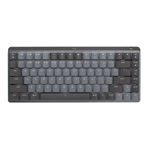 Logitech MX Mechanical Mini Illuminated Wireless Keyboard - Graphite
 Tactile Switches — vista 1