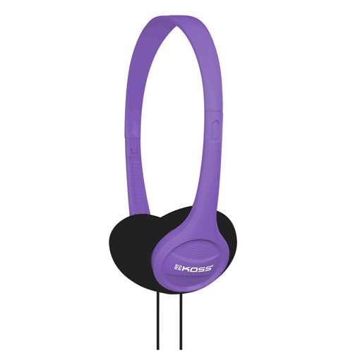 Koss KPH7v Wired Headphones - Purple — vista 1