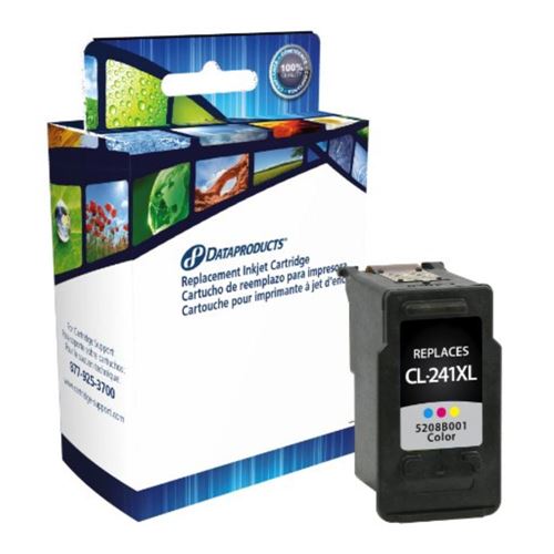 Dataproducts Remanufactured Canon CL-241XL High Yield Color Ink Cartridge
 400 page yield. — vista 1