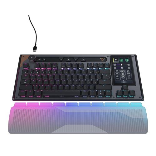 Turtle Beach Command Series KB7 TKL Wired Hall-Effect Keyboard - Black — vista 1
