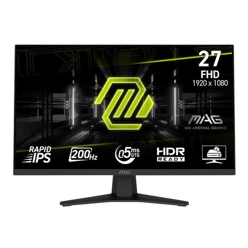 MSI MAG 274F 27" Full HD (1920 x 1080) 200Hz Gaming Monitor
 AMD FreeSync Premium Compatib — vista 1