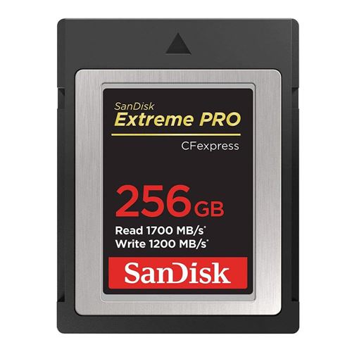Sandisk 256GB Extreme Pro Cfexpress Flash Memory Card Type-B — vista 1