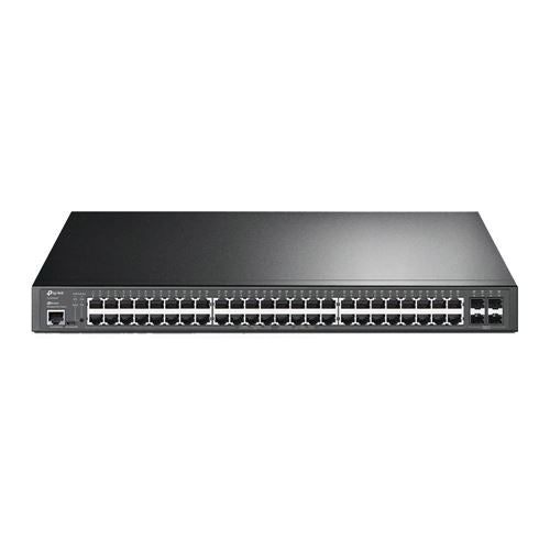 TP-LINK JetStream 52-Port Gigabit L2 Managed Switch with 48-Port PoE — vista 1