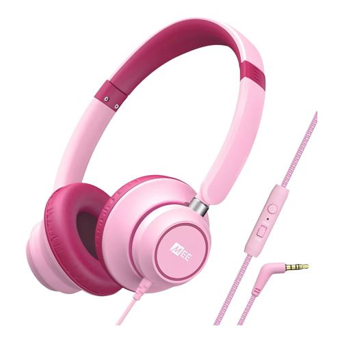 MEE Audio KidJamz KJ45 Children Safe Listening Headphones - Pink/Magenta — vista 1