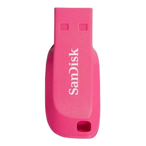 Sandisk 32GB Cruzer Blade SuperSpeed+ USB 2.0 Flash Drive - Electric Pink — vista 1