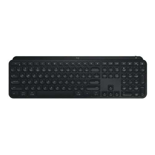Logitech MX Keys S Low-Profile Wireless Keyboard - (Black) — vista 1