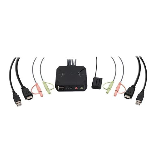 IOGear 2-Port USB HDMI Cable KVM Switch — vista 1
