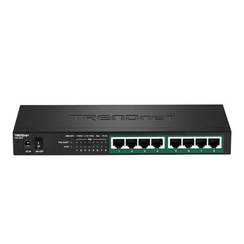 Trendnet 8-Port Gigabit PoE+ Switch — vista 1