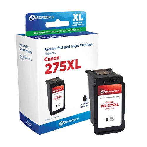 Dataproducts Remanufactured Canon PG-275XL Black Ink Cartridge
 Geniune Canon refilled car — vista 1