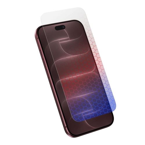 Belkin Titan SmartShield Pro Blue-to-Red Screen Protector for iPhone 18 Pro / iPhone 17 Pr — vista 1