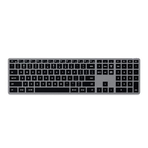 Satechi Slim X3 Bluetooth Backlit Keyboard - Space Gray — vista 1
