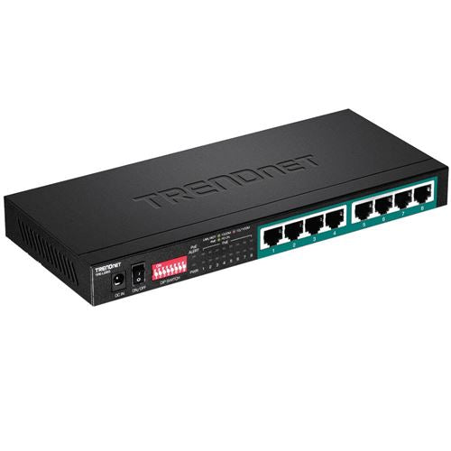 Trendnet 8-Port Gigabit Long Range PoE+ Switch — vista 1