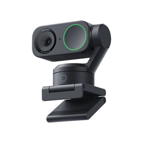 Insta360 Link 2 4K AI Webcam - Black
 2-Axis Gimbal — vista 1