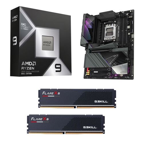 AMD Ryzen 9 9950X3D2, Gigabyte X870E Aorus Master AM5, G.Skill Flare X5 Series 32GB DDR5-6 — vista 1