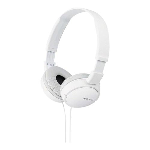 Sony MDR-ZX110AP Wired On-ear Folding Headphones - White — vista 1