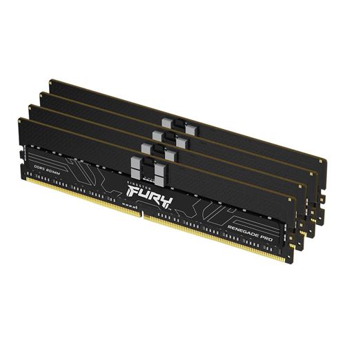 Kingston FURY Renegade Pro 128GB (4 x 32GB) DDR5-6400 PC5-51200 CL32 Quad Channel ECC Regi — vista 1
