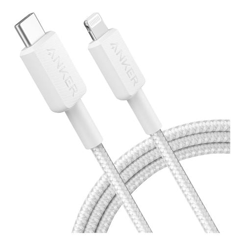 Anker 322 USB-C to Lightning Connector Cable (6ft Braided) — vista 1