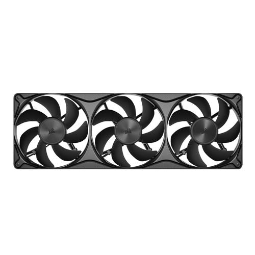 Corsair RS360 II Unified Frame Magnetic Dome Bearing 360mm Case Fan - Black — vista 1