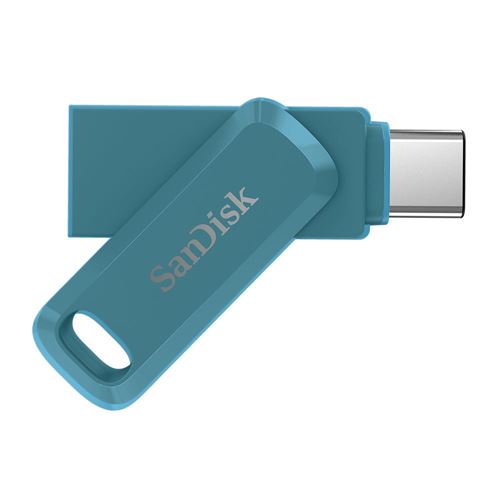 Sandisk 128GB Dual Drive Go SuperSpeed+ USB 3.1 (Gen 1) Flash Drive - Navagio Bay — vista 1
