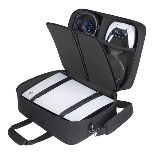 Accessory Power USA GEAR Console Case - Black
 Compatible with PlayStation 5, Xbox Series  — vista 1