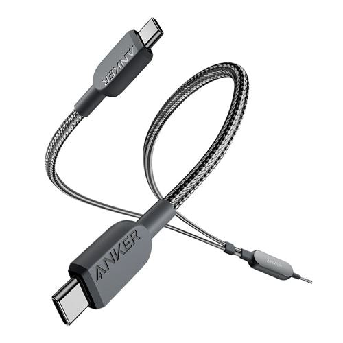 Anker 4 ft. 2-in-1 USB-C to USB-C Cable 140W — vista 1