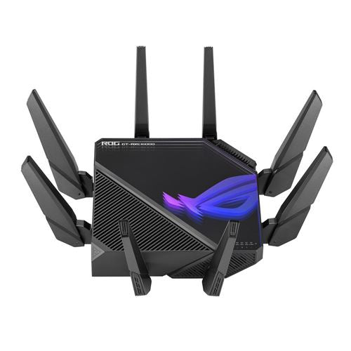 ASUS ROG Rapture - AXE16000 WiFi 6 Quad-Band Gigabit Wireless Gaming Router with AiMesh Su — vista 1