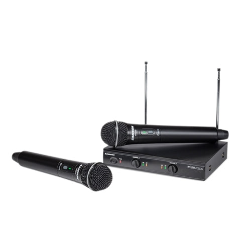 Samson Stage 200 Dual-Channel Handheld VHF Wireless System — vista 1