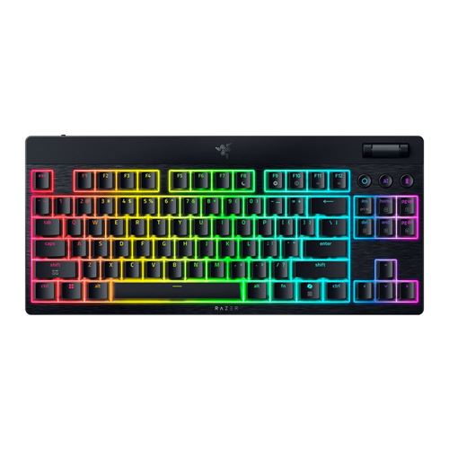 Razer BlackWidow V4 Low Profile TKL HyperSpeed Wireless Gaming Keyboard - Black
 Razer LP  — vista 1