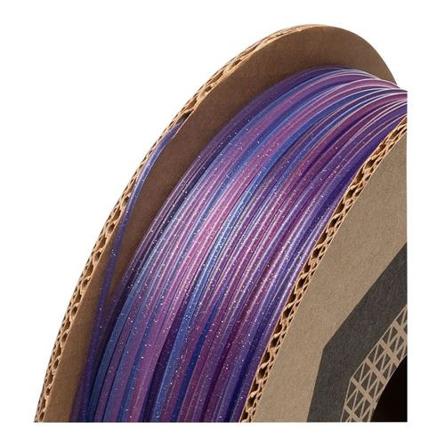 Proto-Pasta 1.75mm HTPLA 3D Printer Filament 1.0 kg (2.2 lbs.) Spool - Nebula Multicolor — vista 2