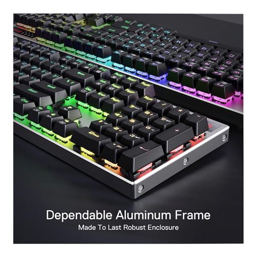 RedDragon Dharma Pro MCK556 Wireless Mechanical Gaming Keyboard - Black — vista 2