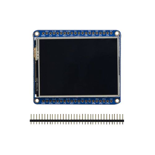 Adafruit Industries 2.4" TFT LCD with Touchscreen Breakout w/MicroSD Socket — vista 2