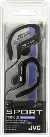 JVC Clip Earbud Sport Wired Earbuds - Black
 In-line Controls;  Integrated Microphone;  Ba — vista 2
