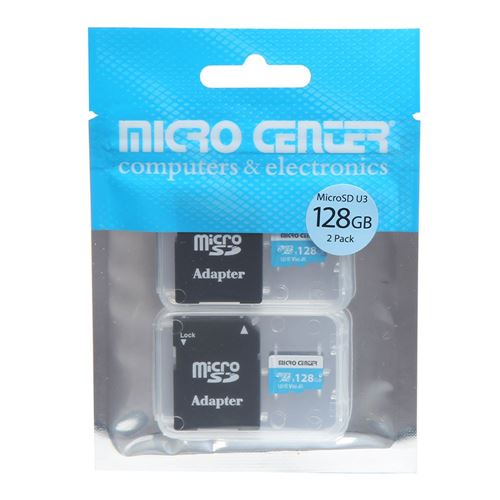 Micro Center Premium 128GB microSDXC Card UHS-I Flash Memory Card C10 U3 V30 A1 Micro SD C — vista 2