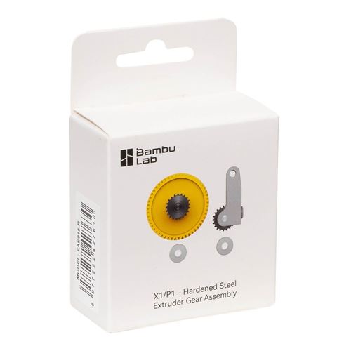 Bambu Lab X1/P1 - Hardened Steel Extruder Gear Assembly — vista 2