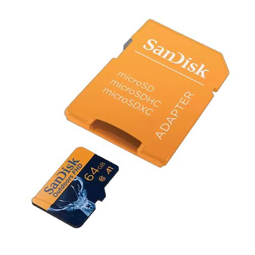 Sandisk 64GB Outdoors microSDXC Class 10 / U1 / V10 Flash Memory Card (2-Pack) — vista 2