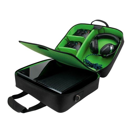 Accessory Power USA GEAR Xbox Travel Bag Compatible - Green
 Xbox One and Xbox 360;  Water — vista 2