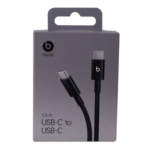 Cable Apple Beats USB-C a USB-C Trenzado 1.5 m - Negro Bolt MDGA4LL/A — vista 2