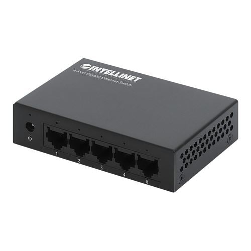 Intellinet 5-Port Gigabit Ethernet Network Switch
 Ethernet Splitter;  Unmanaged;  Plug an — vista 2