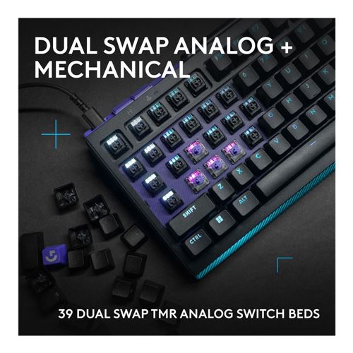 Logitech G G512 X 75 Wired Gaming Keyboard - Black — vista 2