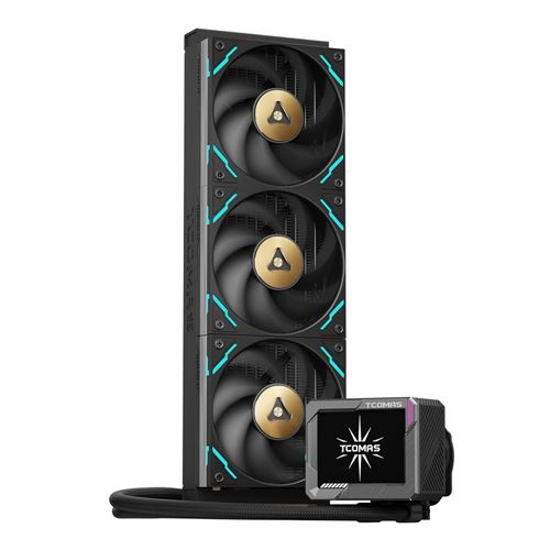 TCOMAS LG700PRO 360mm All in One Liquid CPU Cooling Kit - Black — vista 2