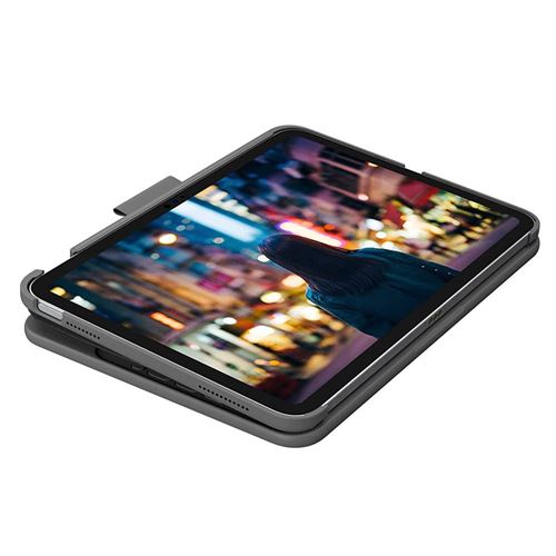Logitech Slim Folio for iPad 10.9-inch (10th generation) - Oxford Grey — vista 2