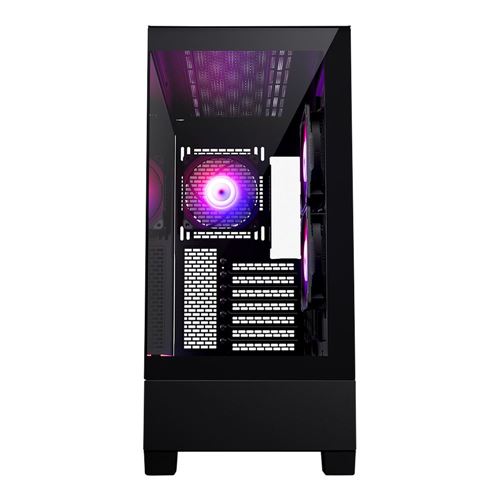 Phanteks XT View Tempered Glass ATX Mid-Tower Computer Case - Black — vista 2