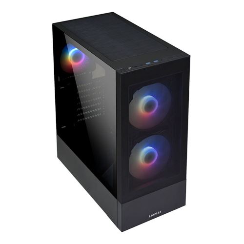 Lian Li Lancool 205 Mesh Type C Tempered Glass ATX Mid-Tower Computer Case - Black — vista 2